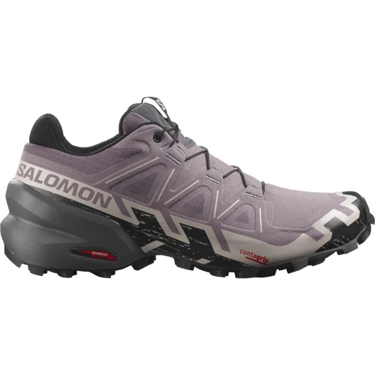 Sapatilhas Trail Running Salomon Speedcross 6 Wide Feminino Marrom | PT Y93178